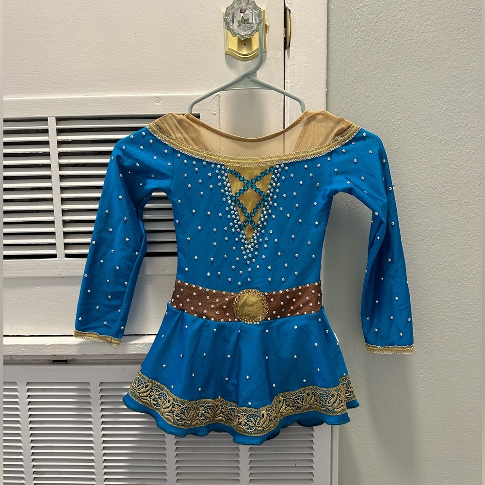 Ice skating competition dress